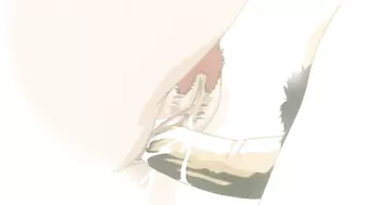 Anime Redhead Hentai with Standing Wet Pussy gets Fucked