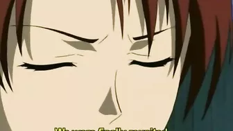 Anime Redhead Hentai with Standing Wet Pussy gets Fucked