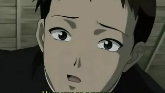 Anime Redhead Hentai with Standing Wet Pussy gets Fucked