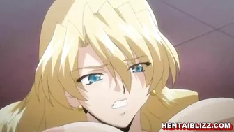 Gangbanged by Bandits - A Blonde Hentai with Big Tits