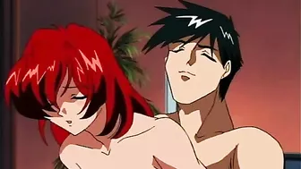 Hentai Fingering and Hot Poking in the Shower - Busty Anime