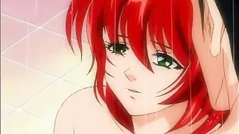 Hentai Fingering and Hot Poking in the Shower - Busty Anime