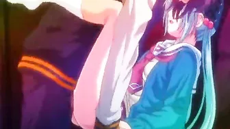 Coed Hentai Sucking Big Cock and Wet Pussy Fucking - Anime, Coed, Hentai, Sucking