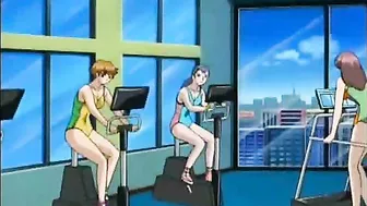 Hentai Porn Video - Roped and Ass injected for hard fucking