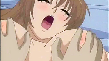 Hentai Porn Video with Big Boobs and Doggy Style, Finger and Ass Fuck
