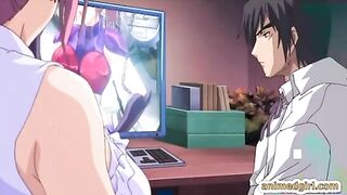 Hentai Porn Video - Virgin Coed Rides Cock and Cums