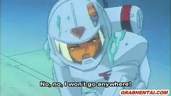 Fingering Lesbian Pussy and Squeezing Tits in Hentai Anime