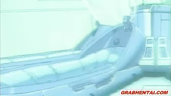 Fingering Lesbian Pussy and Squeezing Tits in Hentai Anime