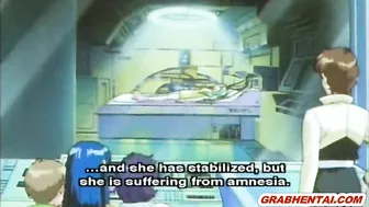 Fingering Lesbian Pussy and Squeezing Tits in Hentai Anime