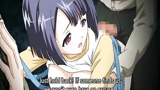 Hentai Cutie Gets Fingered Ass and Squeezes Her Big Tits