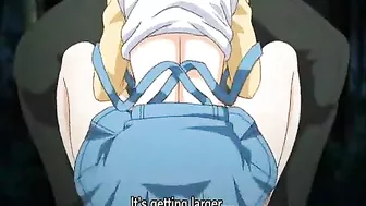 Hentai Cutie Gets Fingered Ass and Squeezes Her Big Tits