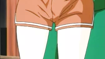 Japanese Basketball Coach's Hentai Fetish - Fingering Pussy and Squeezing Breasts