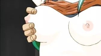 Japanese Basketball Coach's Hentai Fetish - Fingering Pussy and Squeezing Breasts