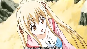 Sexy Swimsuit Hentai Sucks and Gets Fucked on the Beach