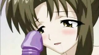 Coed Hentai Cutie Hot Rides Cock and Dildos Ass - Anime, Coed, Hentai