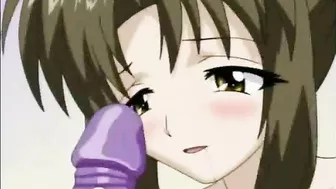 Coed Hentai Cutie Hot Rides Cock and Dildos Ass - Anime, Coed, Hentai