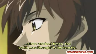 Blonde Hentai With Big Tits Gets Licked Her Pussy