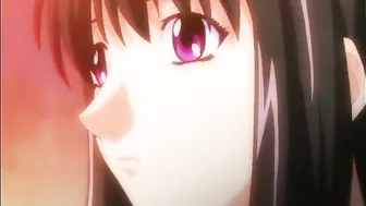 Hentai Schoolgirl Fucks with Strap-on Dildo in Cartoon Anime