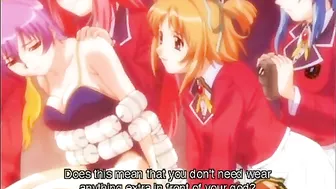 Hentai Schoolgirl Fucks with Strap-on Dildo in Cartoon Anime