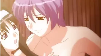 Hentai Schoolgirl Fucks with Strap-on Dildo in Cartoon Anime