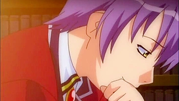 Hentai Schoolgirl Fucks with Strap-on Dildo in Cartoon Anime