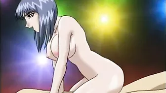 Ghetto Hentai Sharing Big Cock and Swallowing Cum, Anime