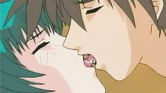 Hentai Sucks Big Dick and Gets Hard Poked