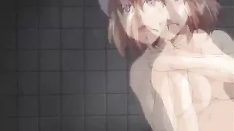 Hard Cock Fucked and Chained in Hentai Anime