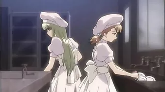 Hard Cock Fucked and Chained in Hentai Anime