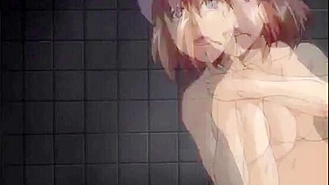 Hard Cock Fucked and Chained in Hentai Anime