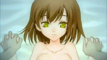 Transexual Shemale Gives Hard Handjob in Hentai Anime