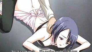Japanese Cutie Gets Wet and Fucked in Doggystyle - Hentai Anime Porn