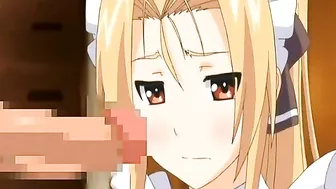 Hentai Maids Share a Stiff Dick in Anime Two-Part Series