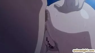 Watching a Ghetto Anime Titty Fucking and Sucking Cock with Big Boobs in Hentai