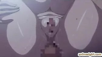 Watching a Ghetto Anime Titty Fucking and Sucking Cock with Big Boobs in Hentai