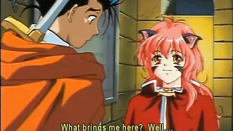 Blonde Hentai Takes Bath and Masturbates in Dungeon