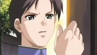 Japanese Hentai Self-Masturbation in Swimsuit by the Pool