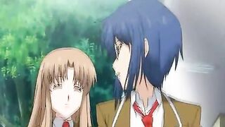 Hentai Girl Asks Futanari for a Fuck