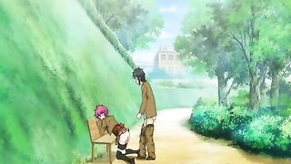 Hentai Girl Asks Futanari for a Fuck