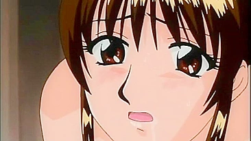Bondage Hentai Gets Shoved Dildo Into Her Ass and Pussy - Anime Bondage, Hentai, and Dildo