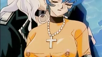 Redhead Hentai Caught and Monster Snakes Fucked