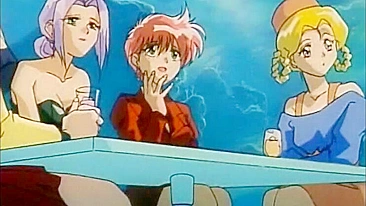 Redhead Hentai Caught and Monster Snakes Fucked