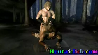 Muscular Hentai Hunk Bareback Fucks Anime Gay Tongay