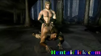 Muscular Hentai Hunk Bareback Fucks Anime Gay Tongay