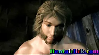 Muscular Hentai Hunk Bareback Fucks Anime Gay Tongay