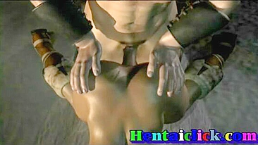 Muscular Hentai Hunk Bareback Fucks Anime Gay Tongay