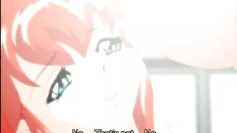 Redhead Hentai Hard Tentacles Poking, Anime-Style