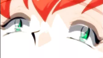 Redhead Hentai Hard Tentacles Poking, Anime-Style