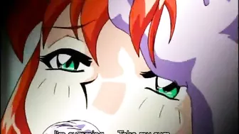 Redhead Hentai Hard Tentacles Poking, Anime-Style