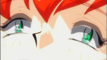 Redhead Hentai Hard Tentacles Poking, Anime-Style